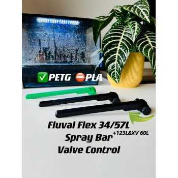 Spray Bar per Fluval Flex 34/57/123L con valvola di...
