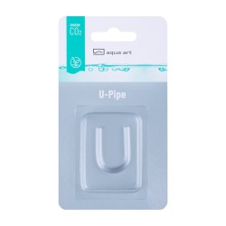 Tubo a U in acrilico U-Pipe - raccordo co2 diametro 5 mm - Passaggio Ordinato Tubi 5 mm Anti-Piega