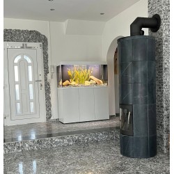 AMTRA Alux LED 450Litri Baignoire et mobile