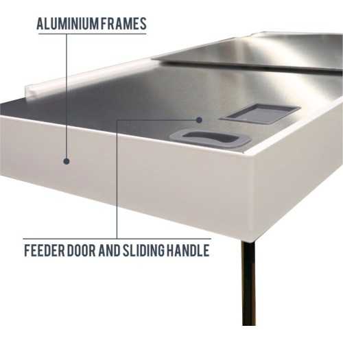 AMTRA Alux LED 450Litri Baignoire et mobile