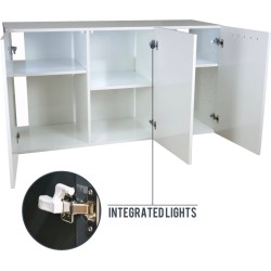 AMTRA Alux LED 450Litri Baignoire et mobile