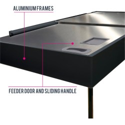 AMTRA Alux LED 450Litri Baignoire et mobile