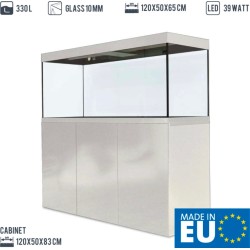 Acquario con Mobile Amtra ALUX LED Combi 330 - Vasca 330 Litri con Illuminazione FULL LED e Mobile Rinforzato