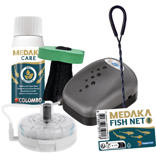 SuperFish KIT Completo Medaka con Mini Pond 16...