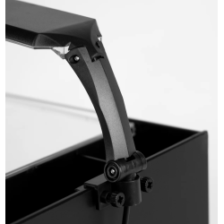 AQPET KUBIC 50 arrière - kit de réservoir en verre extra-clair avec filtre arrière et lumière LED intégrée - 50x50x50 CM Taille