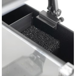 AQPET KUBIC 50 arrière - kit de réservoir en verre extra-clair avec filtre arrière et lumière LED intégrée - 50x50x50 CM Taille