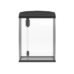 copy of AQPET Kubic 50 Rear - Extra-clear glass tank kit with rear filter and integrated LED light - 50x50x50 cm size