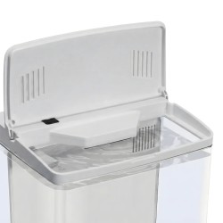 AQPET KUBIC 50 arrière - kit de réservoir en verre extra-clair avec filtre arrière et lumière LED intégrée - 50x50x50 CM Taille