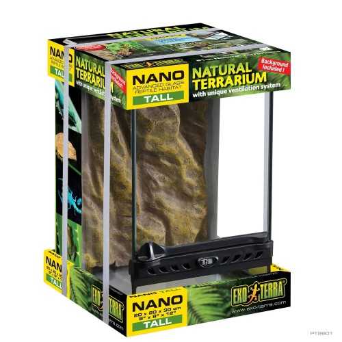 Exo Terra Natural Terrarium Nano Tall 20x20x30h...