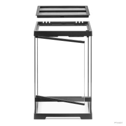 Terrarium en verre Tall, Terrarium en verre pour reptiles - Terre exo