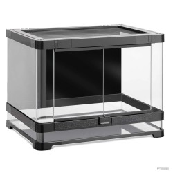 Exo Terra Vista 60 Panoramic Natural Terrarium 60x45x45 cm - Terrario Panoramico a 180° Professionale per Rettili e Anfibi
