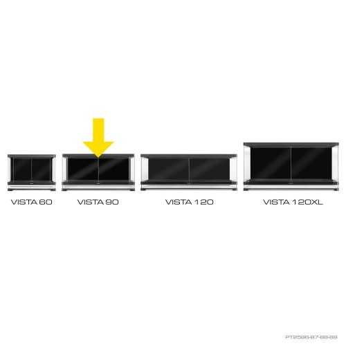 Exo Terra Vista 90 Panoramic Natural Terrarium...