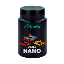 LINFA Nano Daily - Mangime Premium per Nanofish Microrasbore Boraras e Pesci Acquario Nano 100 ml / 70 g