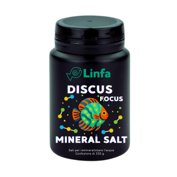 LINFA DISCUS Focus Mineral Salt 330g - Sali...