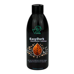 LINFA EASYDARK Tannini Blackwater 250ml - Estratto Naturale per Acquari Tropicali Acque Scure