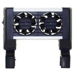 Blau Aquaristic AquaVentilador 2 Ventole Raffreddamento Acquario Nano fino a 80L