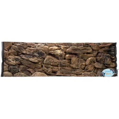 Ceramic Nature Sfondo 3D Roccia Marrone -...