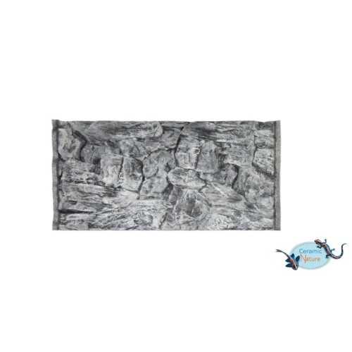 Ceramic Nature Sfondo 3D Roccia Grigia - Parete...