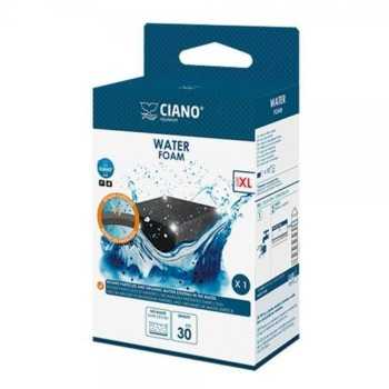Eau mousse XL Noir, éponge grossière pour filtres Cyan -...