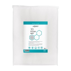 Aqpet 3D Filter Mat - Materiale Filtrante Meccanico a Nido d'Ape per Filtri Acquario Dolce e Marino 35x45 cm 2 Pezzi