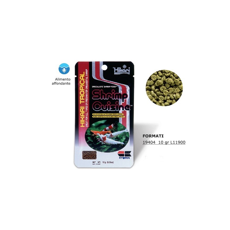 Crevettes Cuisine Hikari 10 gr