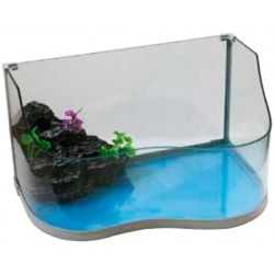 Turtle with island 40 cm