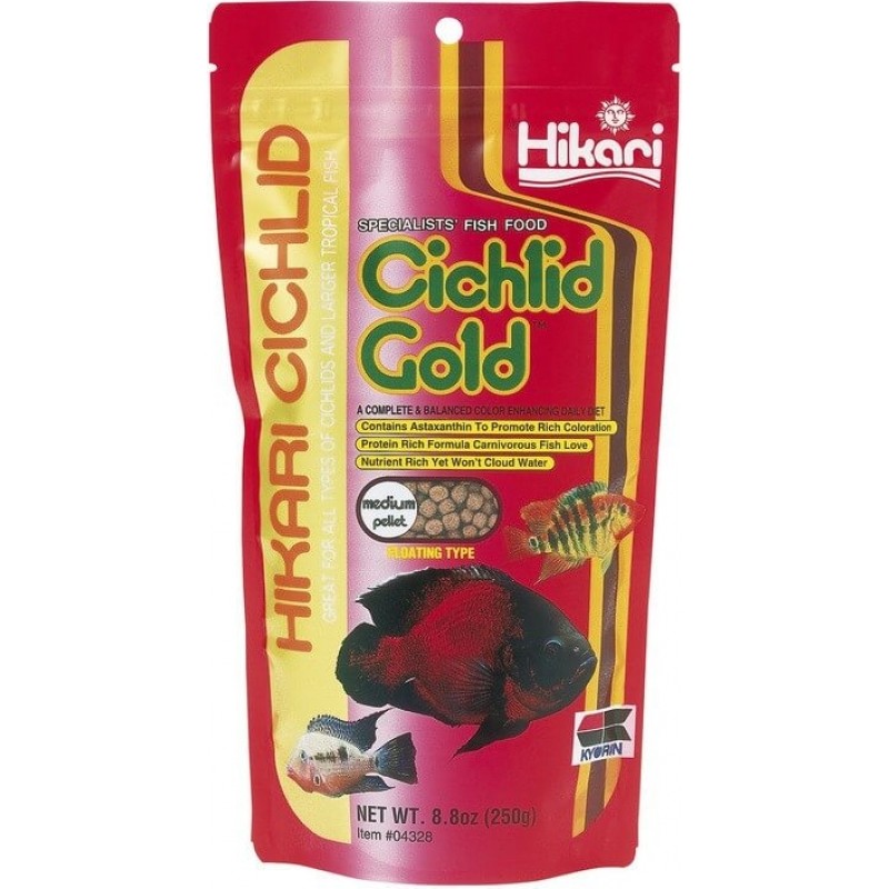MANGIME CICHLID GOLD MOYEN HIKARI