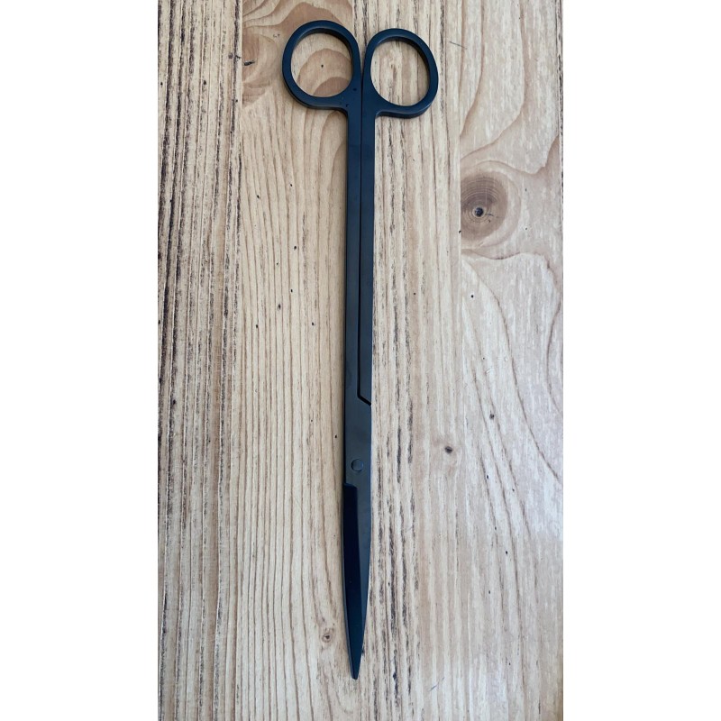 Straight scissors black 25 cm
