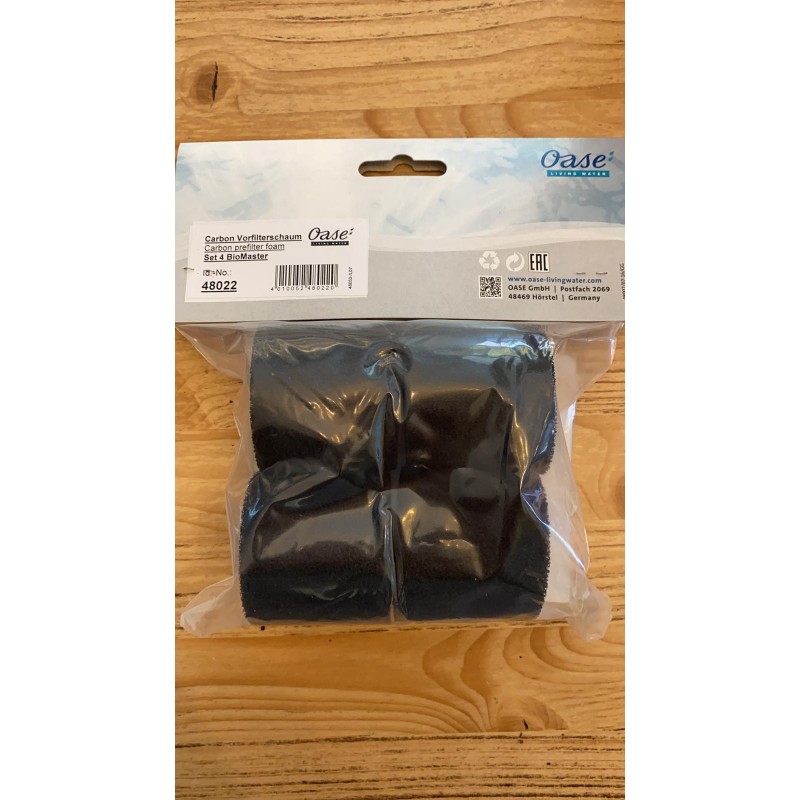 Oase Set 4 Black Sponges Biomaster 60PPI Préfiltre