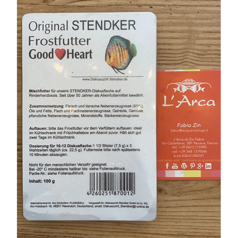 Stendker frozen Feed for Discus