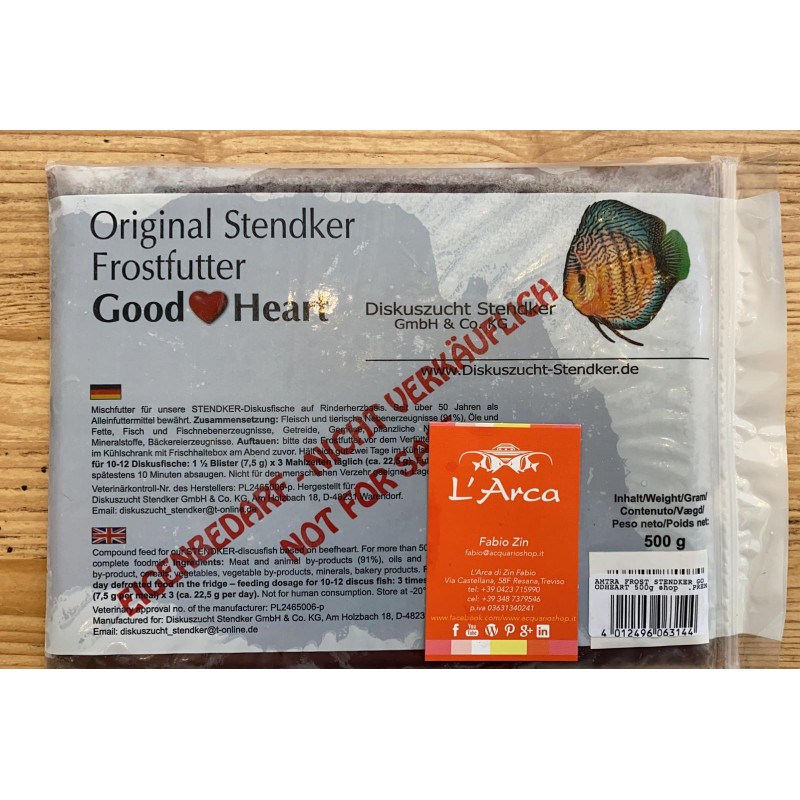 Stendker Frozen Amtra Food for Discus