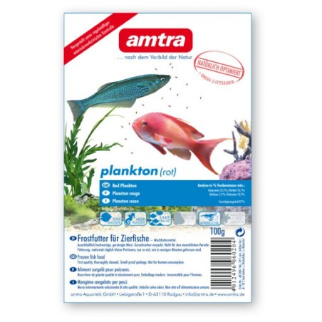 PLANKTON Rot AMTRA FOR USE IN THE MANUFACTURE OF FOODSTUFFS
