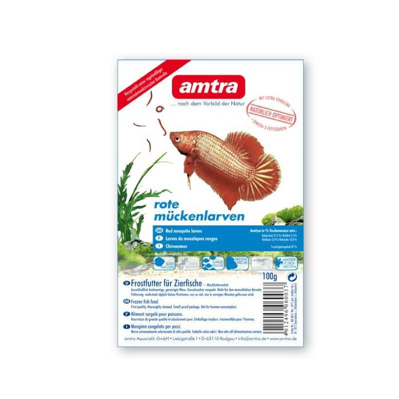 Red chironomus AMTRA Frost blister 100gr frozen