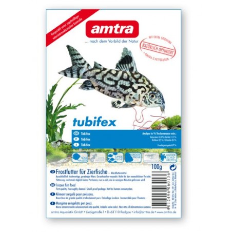 Tubifex amtra gelen 100 gr