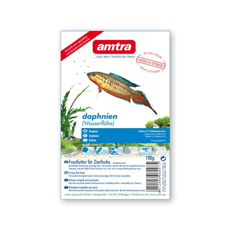 Daphnien amtra congelé 100 gr