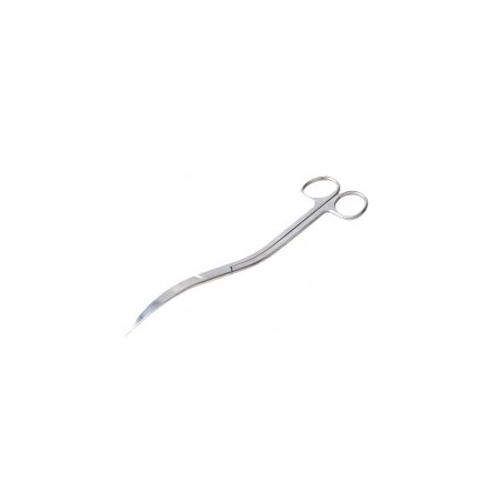 Wave Type (wave) scissors 25 cm steel - Genesi