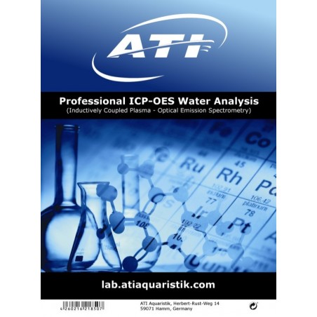 ATI Professional ICP-OES Water Analysis Pack of 3 Measurements - Laboratory Test for Marine Water and RO