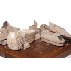 Couche des milliers de roches