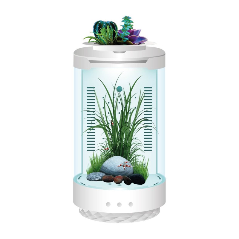 Cylindrical aquarium Aqpet 8 liters