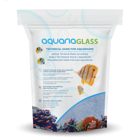 Glass sand Aquaria Glass Tropical 5 kg