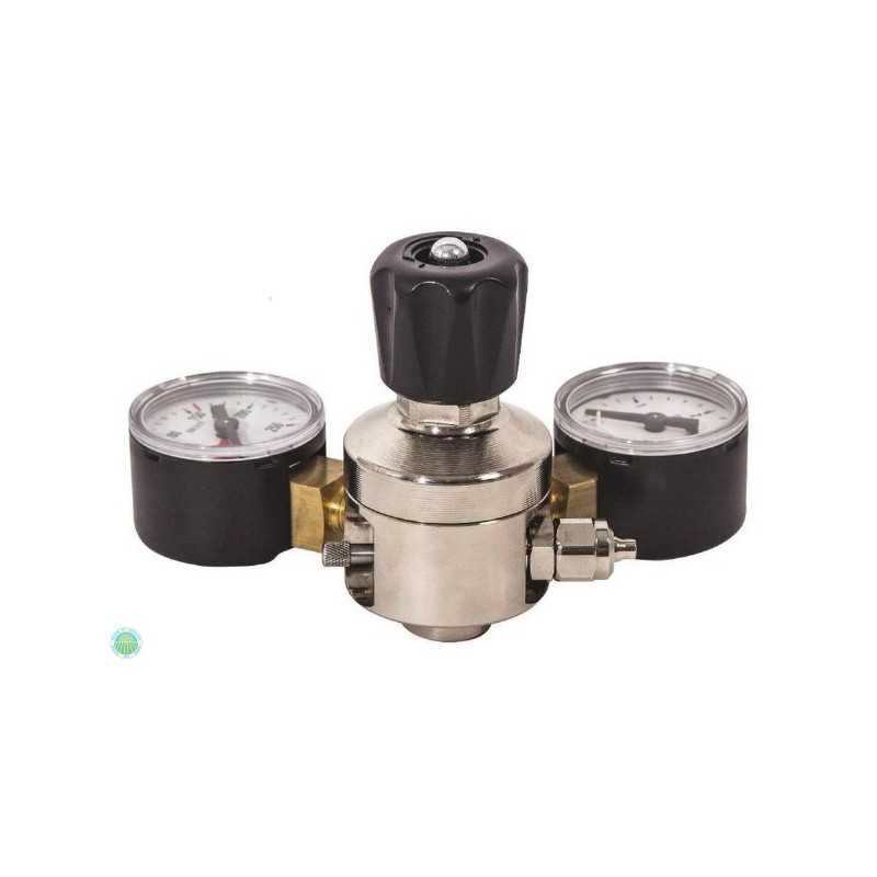 Professional pressure reducer with 2 pressure...