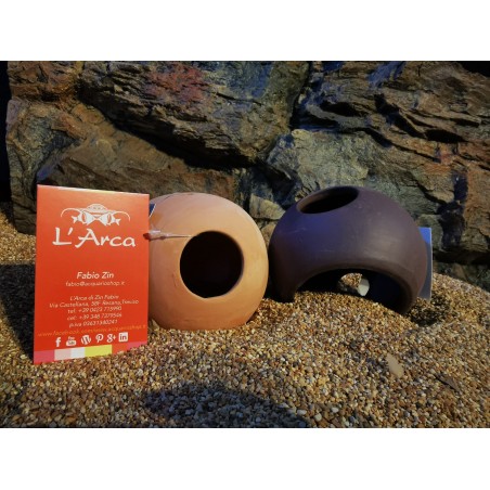 Casetta per pesci Clay Cave