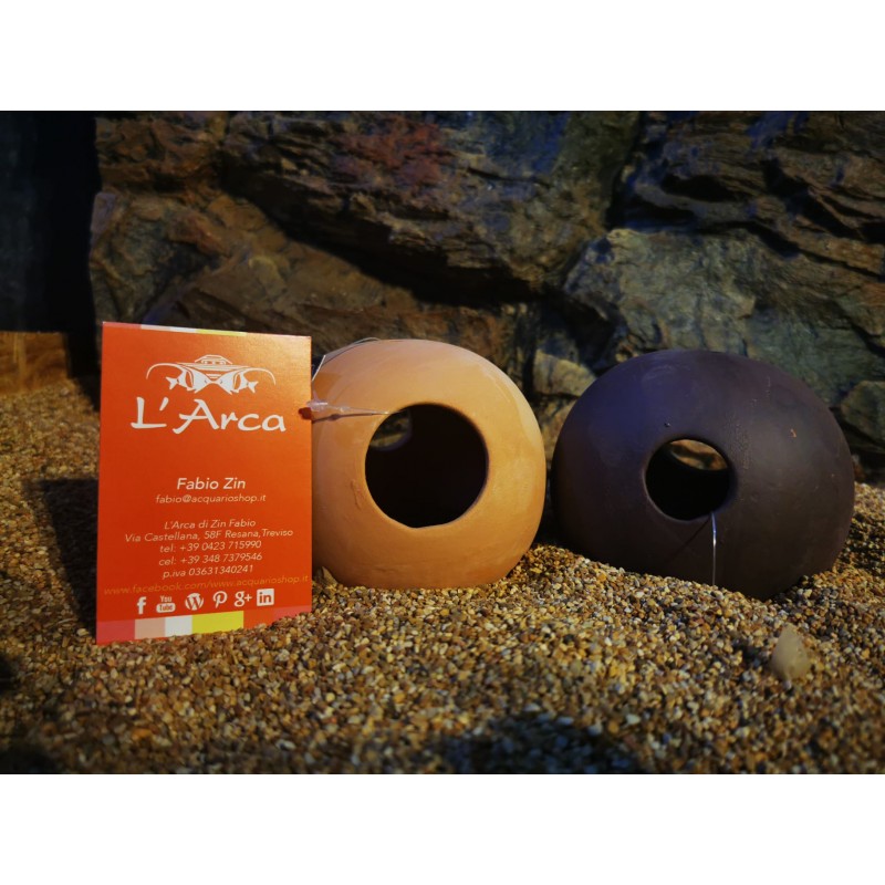 Casetta per pesci Clay Cave