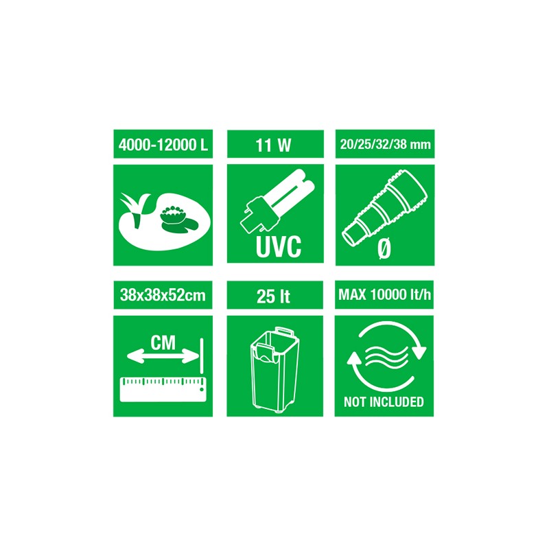 AMTRA POND PREXURE FILTRE 12000