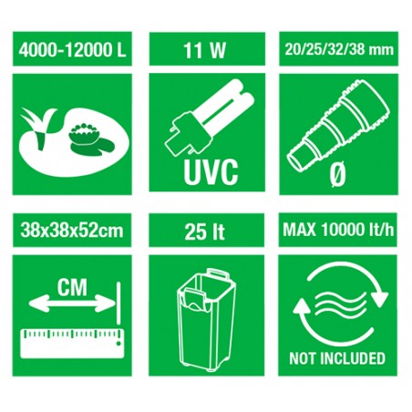 Amtra pond prexure filter 12000