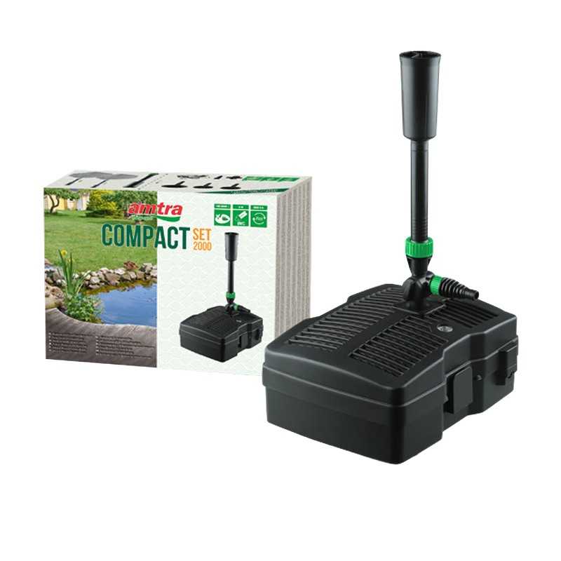 Pond Compact Filter Sep 2000 amtra with water...