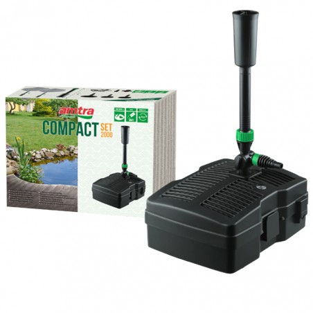 Pond Compact filter set 2000 Amtra con giochi d'acqua