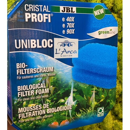 CristalProfi E40X / E70X / E90X Les éponges d'éponges centrales Unibloc JBL