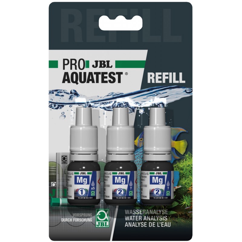 Test Mg magnesio REFIL - JBL Blu Acqua marina