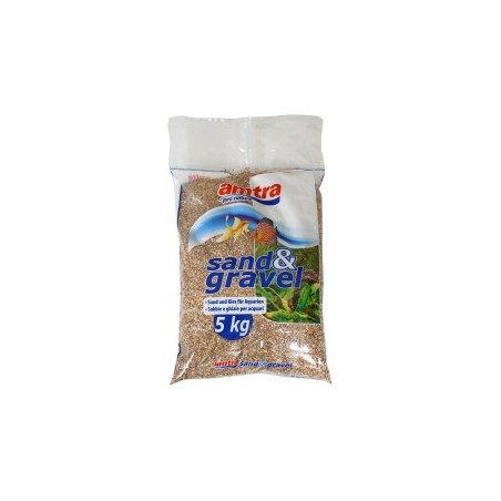 Amber sand 1-2 mm 5 kg amtra